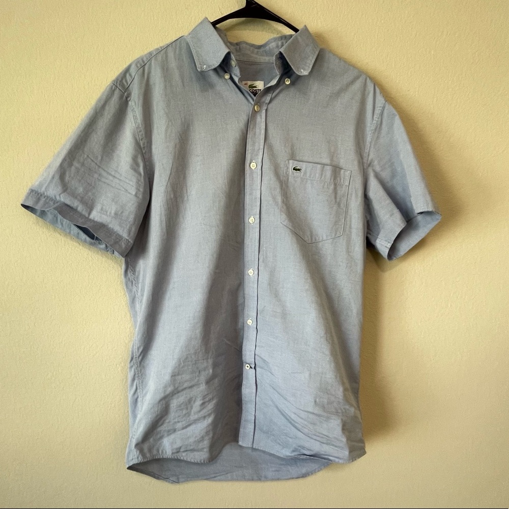 Lacoste Short Sleeves Button Down Shirt